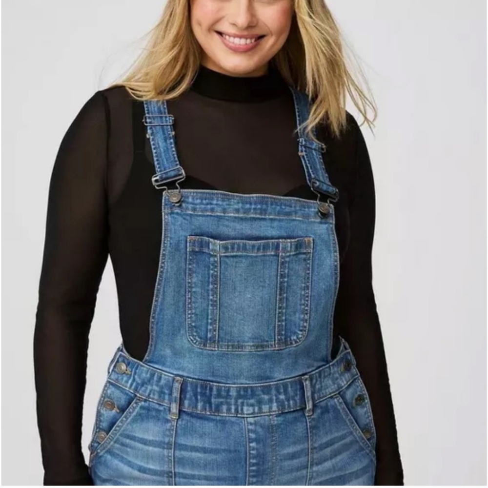Wide Leg Overalls - Picture 4 of 11